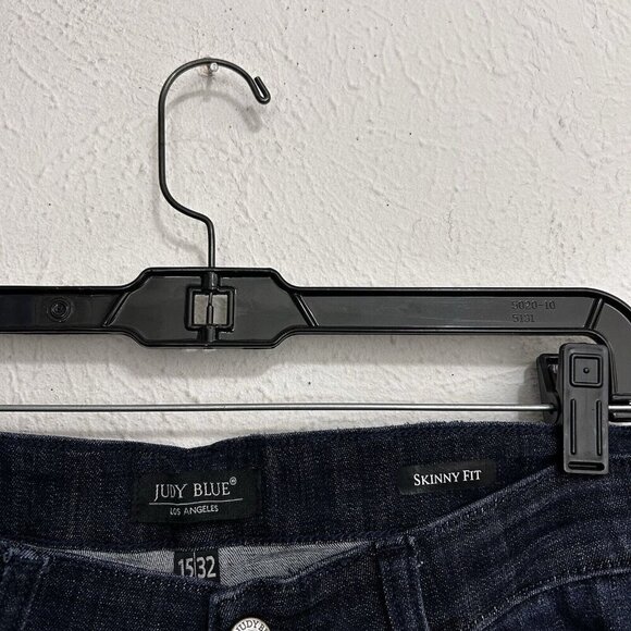 Judy Blue Women’s Basic Babe Roll Cuffed Skinny Jeans Size 15/ 32 JB82340dk - Picture 5 of 12